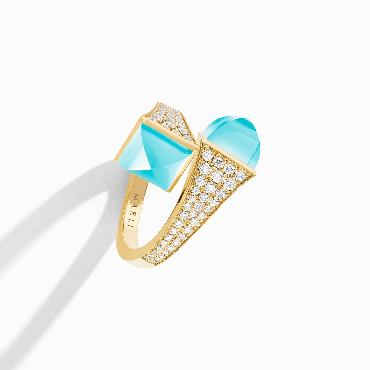 Cleo Diamond Ring Yellow Gold