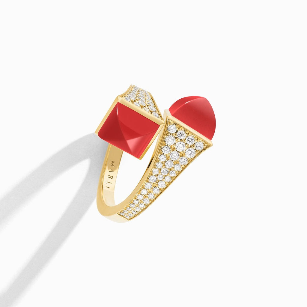Cleo Diamond Ring Yellow Gold
