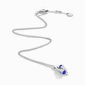 Cleo Diamond Huggie Pendant White Gold