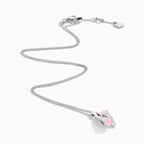Cleo Diamond Huggie Pendant White Gold