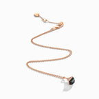 Cleo Rev Mini Diamond Pendant Rose Gold