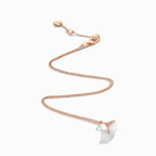 Cleo Rev Mini Diamond Pendant Rose Gold