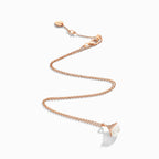 Cleo Rev Mini Diamond Pendant Rose Gold