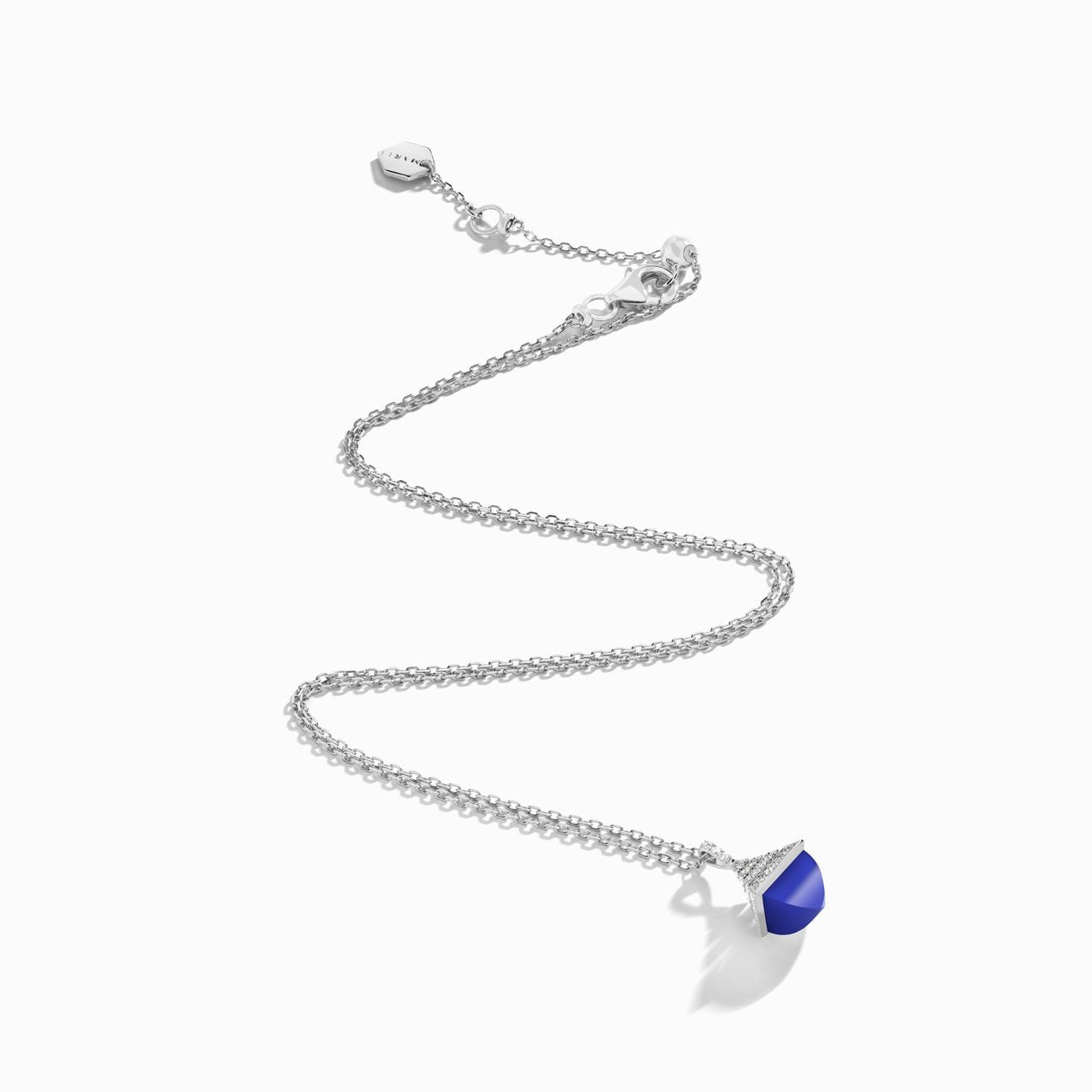 Cleo Rev Mini Diamond Pendant White Gold