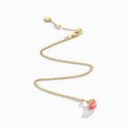 Cleo Rev Mini Diamond Pendant Yellow Gold