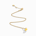 Cleo Rev Mini Diamond Pendant Yellow Gold