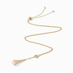Cleo Diamond Teardrop Pendant Yellow Gold