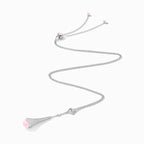 Cleo Diamond Teardrop Pendant White Gold