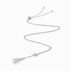 Cleo Diamond Teardrop Pendant White Gold