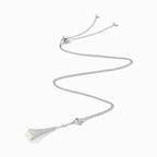 Cleo Diamond Teardrop Pendant White Gold