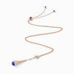 Cleo Diamond Teardrop Pendant Rose Gold