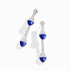 Cleo Diamond Drop Earrings White Gold