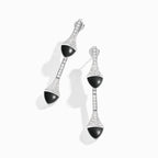 Cleo Diamond Drop Earrings White Gold
