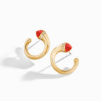 Cleo Venus Earrings Yellow Gold