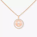 LUCKY MOVE PM قلادة الماس ذهب أصفر