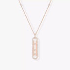 COLLIER MOVE 10TH PM قلادة الماس ذهب أصفر
