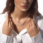 MY MOVE NECKLACE قلادة الماس ذهب أصفر