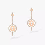 الأقراط الماس ذهب أبيض LUCKY MOVE ARROW