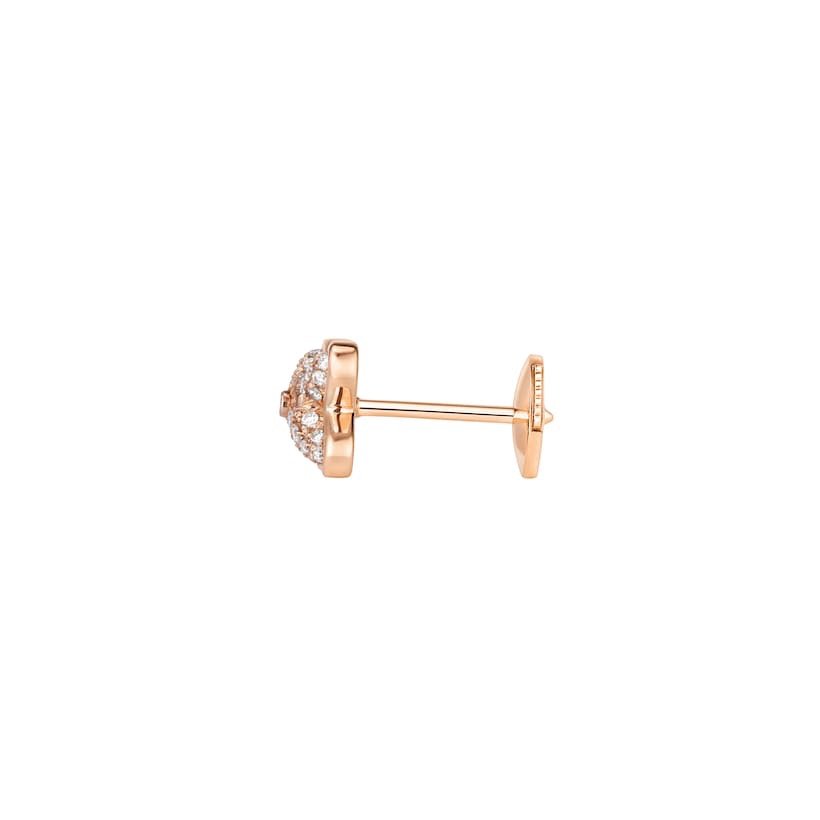 JEUX DE LIENS " أقراط جو دو ليان" ذهب وردي، ألماس