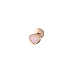 أقراط ، ذهب وردي، أوبال وردي