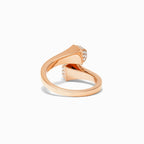Cleo Full Diamond Midi Slim Ring Rose Gold