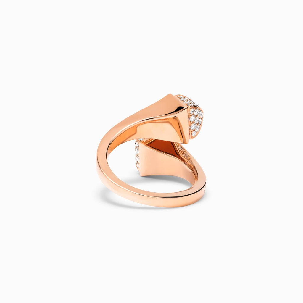 Cleo Full Diamond Ring Rose Gold