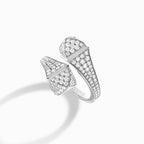 Cleo Full Diamond Ring White Gold