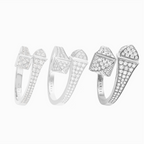 Cleo Full Diamond Ring White Gold