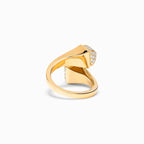Cleo Full Diamond Ring Yellow Gold
