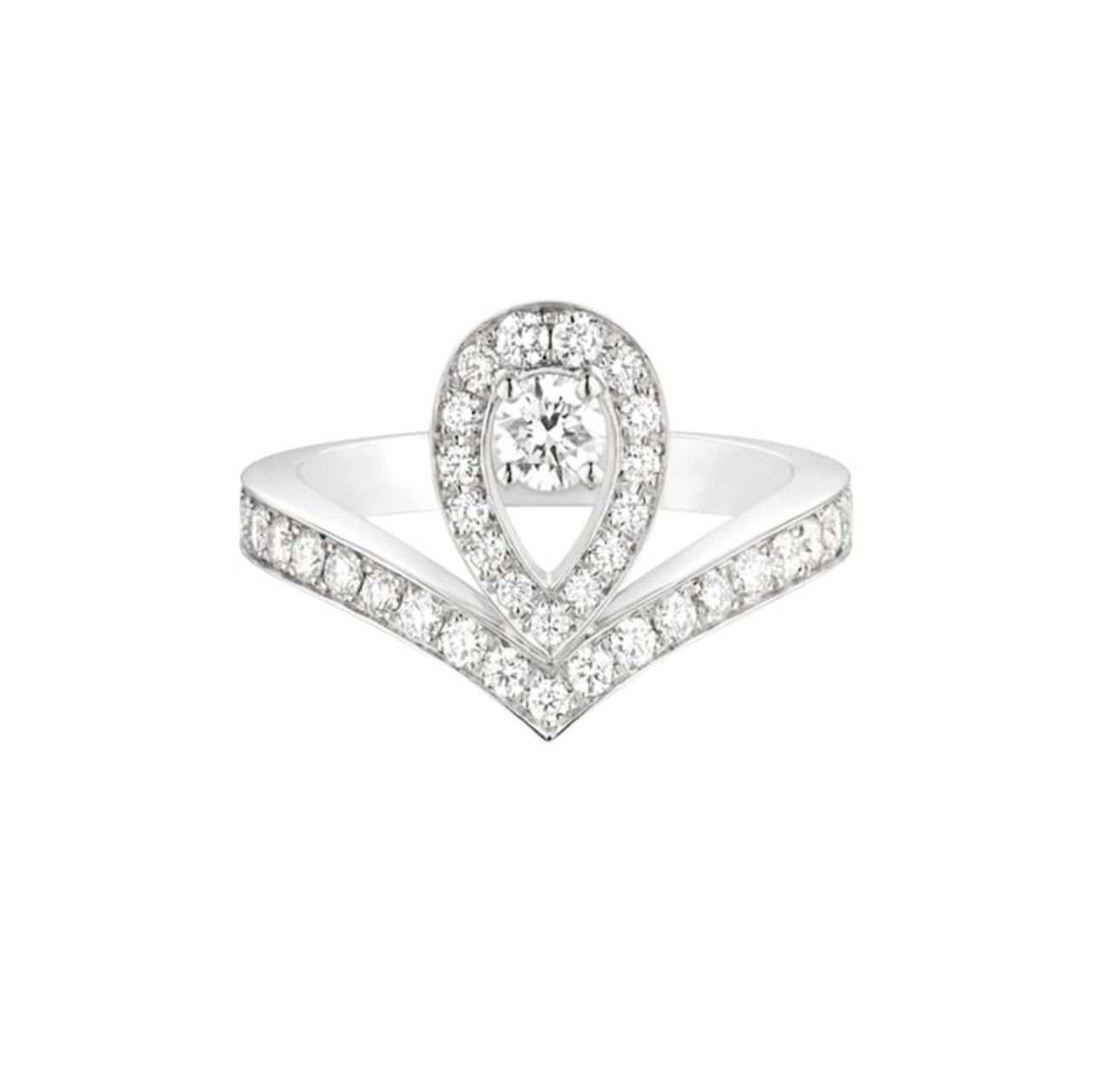 خاتت جوزفين إيغريت" ذهب أبيض، ألماس JOSÉPHINE AIGRETTE