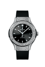 CLASSIC FUSION TITANIUM PAVÉ 38MM
