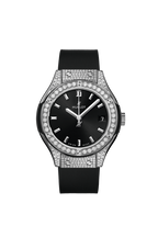 CLASSIC FUSION TITANIUM PAVÉ 33MM