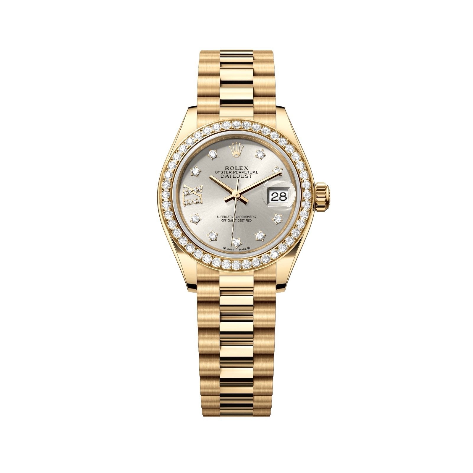 Lady-‏Datejust Oysrer 28 mm  ليدي ديت جست  أويستر