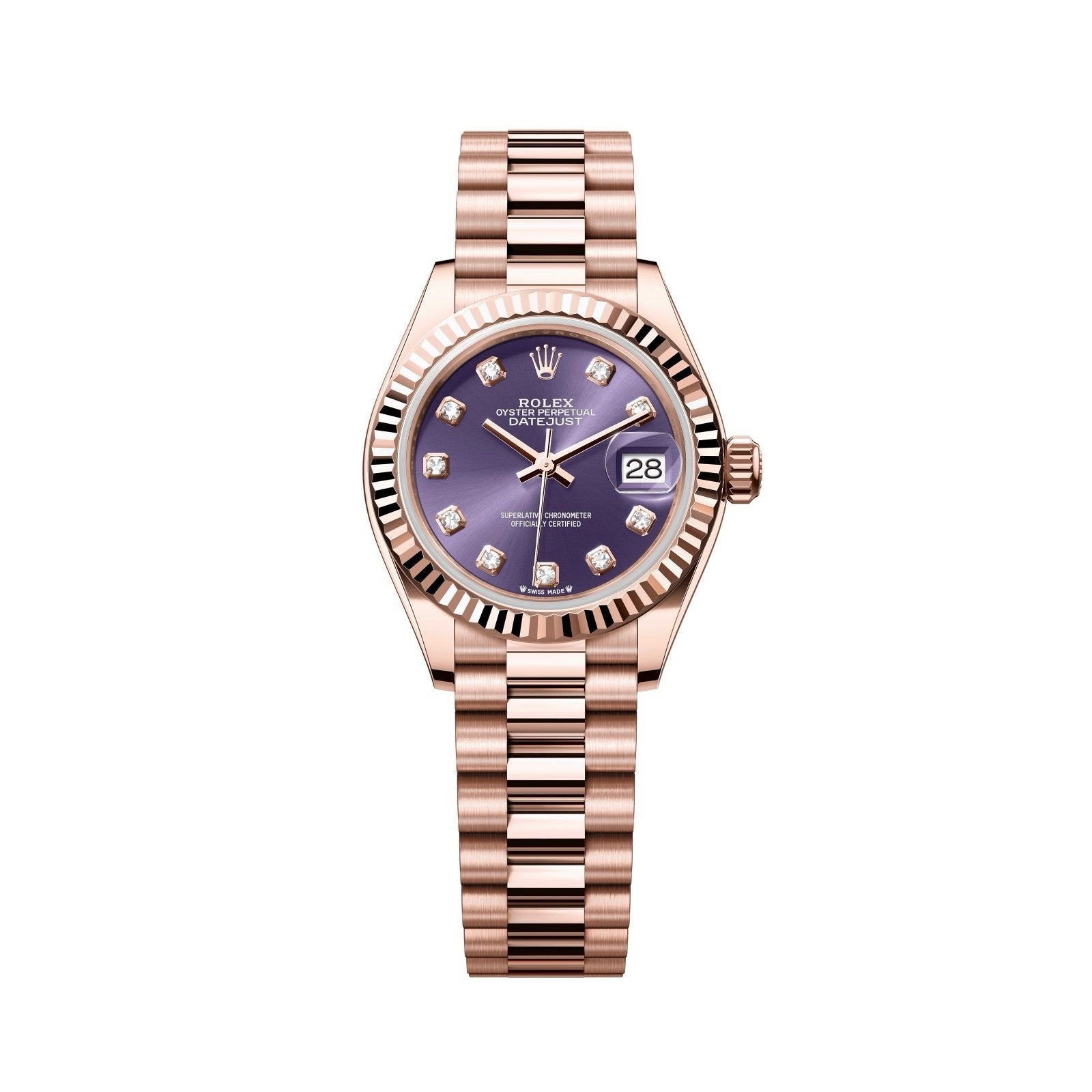 Lady-‏Datejust Oysrer 28 mm  ليدي ديت جست  أويستر