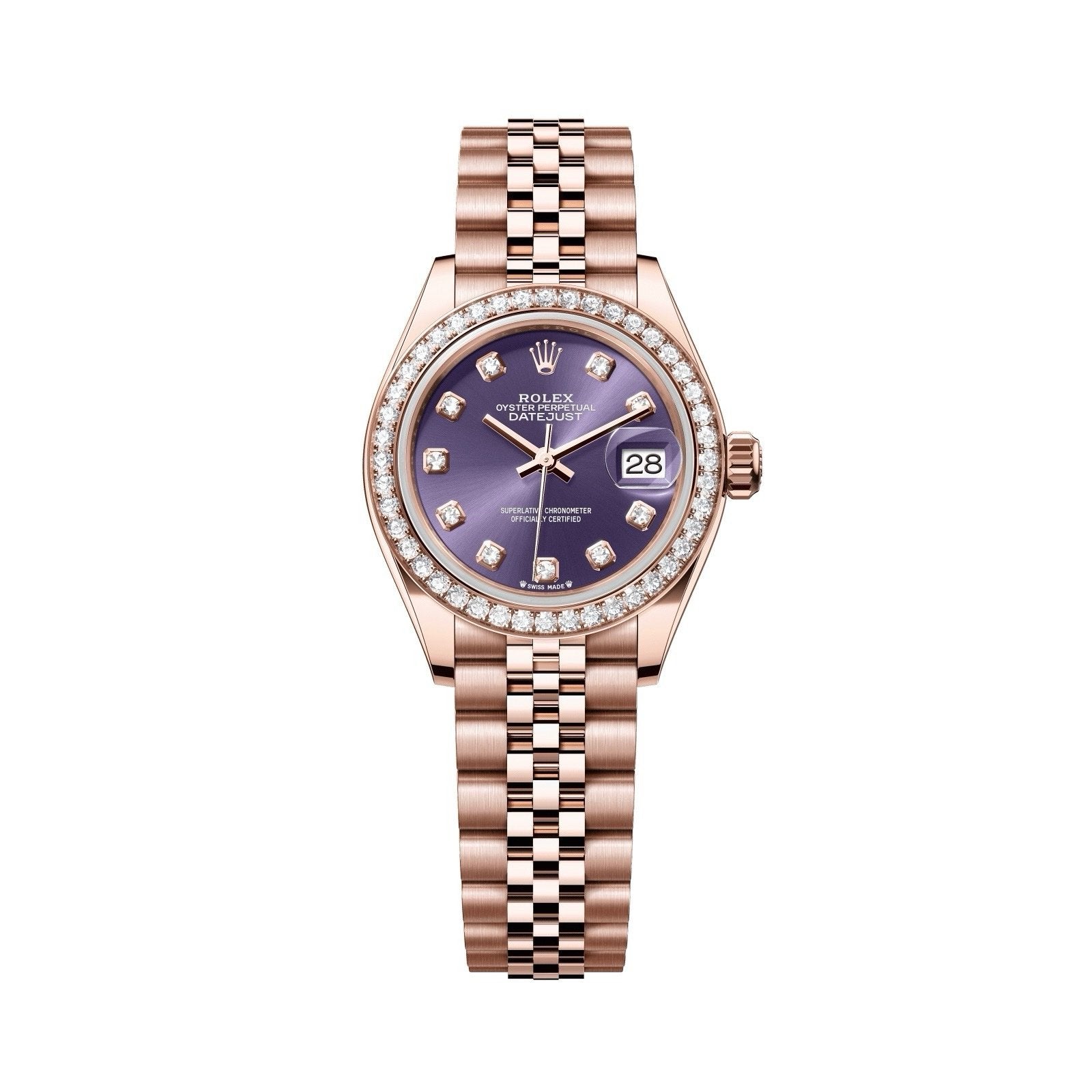 Lady-‏Datejust Oysrer 28 mm  ليدي ديت جست  أويستر