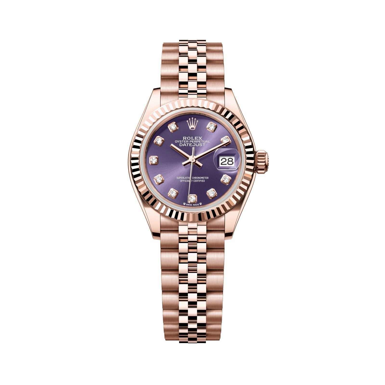 Lady-‏Datejust Oysrer 28 mm  ليدي ديت جست  أويستر