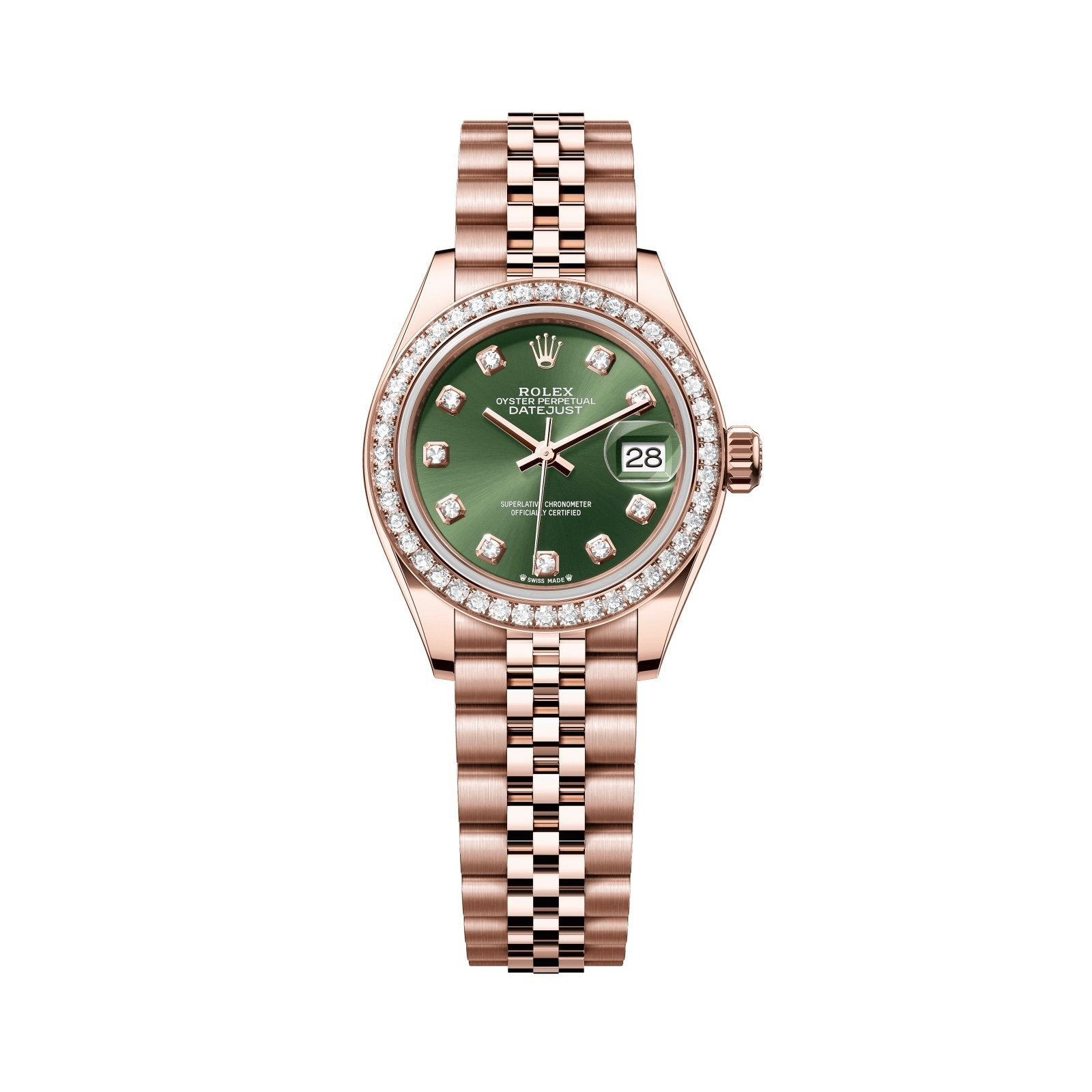 Lady-‏Datejust Oysrer 28 mm  ليدي ديت جست  أويستر