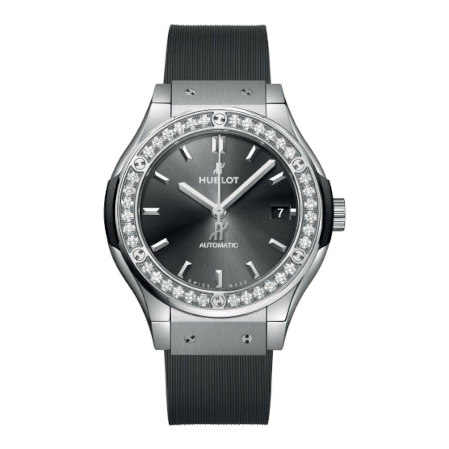 CLASSIC FUSION RACING GREY TITANIUM DIAMONDS38MM
