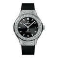 CLASSIC FUSION TITANIUM PAVÉ 38MM